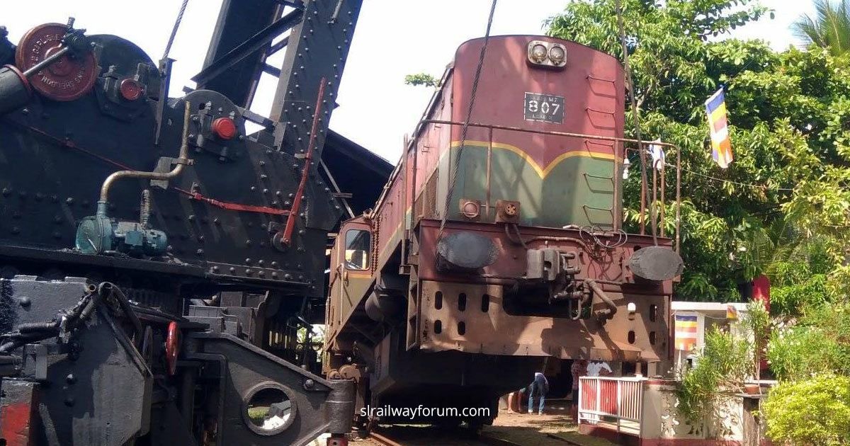 Class M7 807 Bogie Change